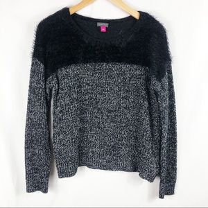 Vince Camuto 'Two' Crew Neck Sweater | Black | Size Small